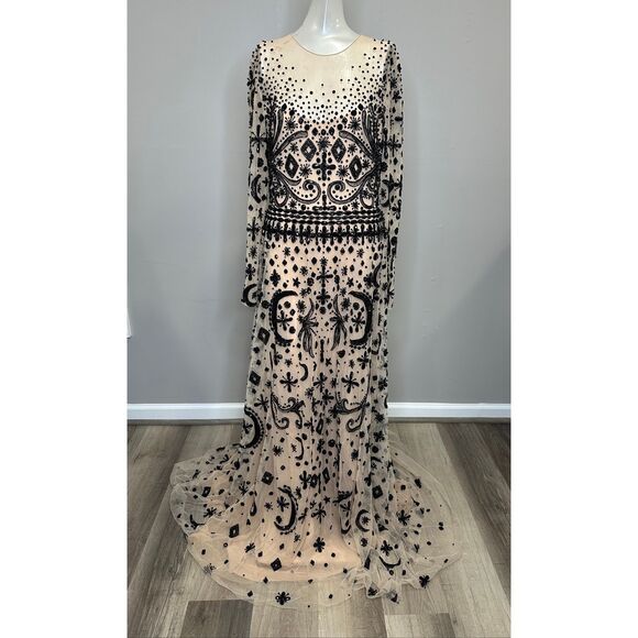 Georges Hobeika Scoop Neck Beaded Tulle Gown FR 40/ US 8 $10,813 - Picture 4 of 11